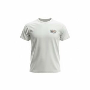 Vintage Columbia T-Shirt Men's XL White Bite Me Marlin Fishing Skull Graphic Tee